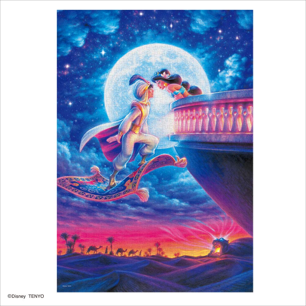Tenyo 1000pc Aladdin Moonlight Romance Jigsaw Puzzle 51x73.5cm