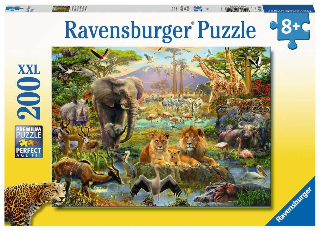 Ravensburger 12891 Animals of the savanna XXL 200 piece puzzle
