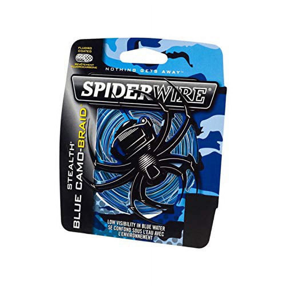 SpiderWire Stealth? Superline, Blue Camo, 40lb | 18.1kg Fishing Line