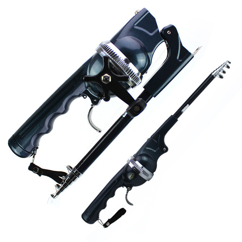 Foldable fishing rod portable pocket throwing rod GND Products
