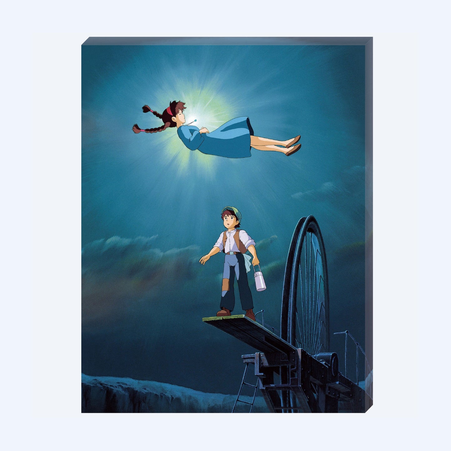 The Girl Who Fell From The Sky Artboard Studio Ghibli Jigsaw