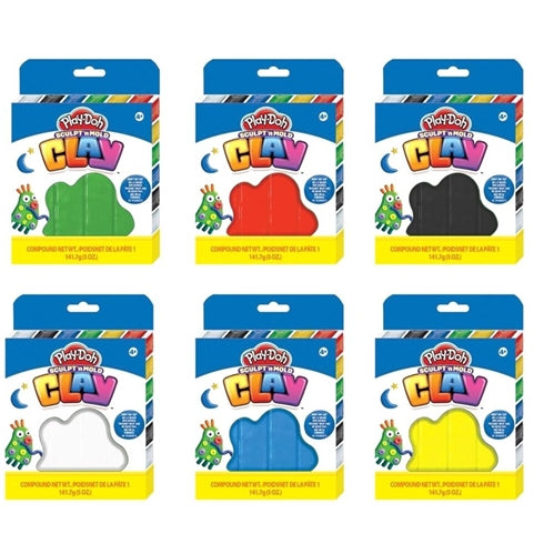 Play-Doh Sculpt n Mold Clay, Assorted Colors 5oz