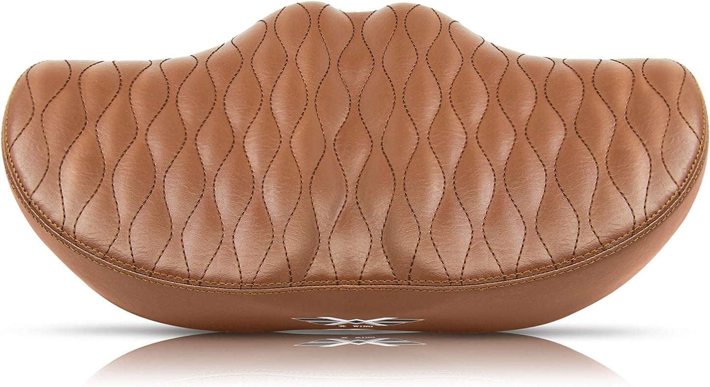 New-Age Noseless Bike Seat Cushion for Men & Women - Extra Padding & Wide - Suitable for City, Electric, Stationary Bikes - Compatible with Peloton Bikes – Wide Winged Bike Seat with Cushion