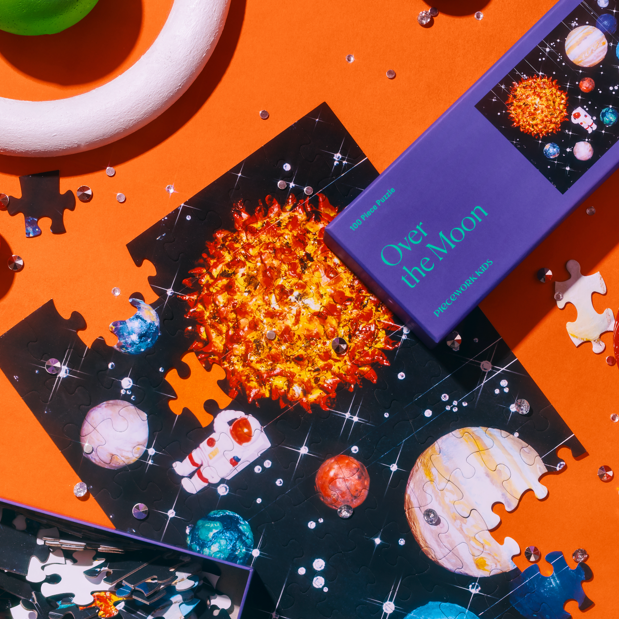 Piecework: Over the Moon Puzzle