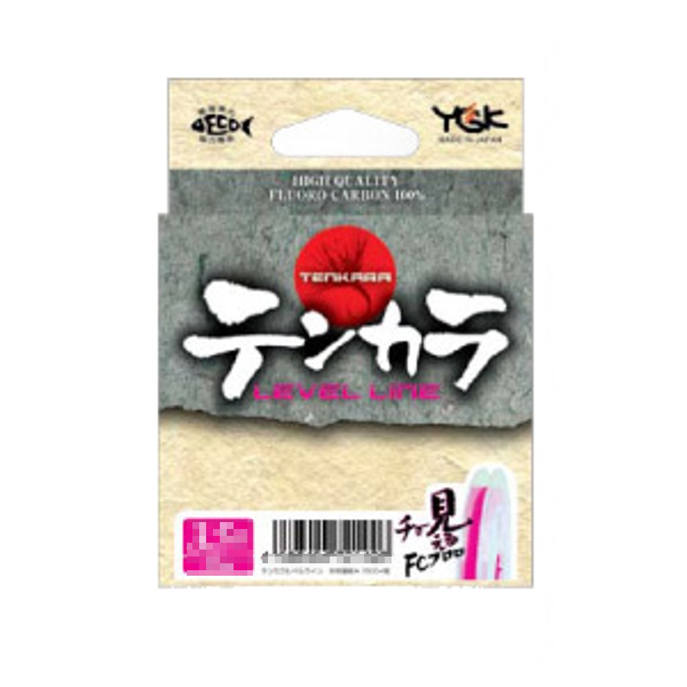 YGK Fluorocarbon Line Tenkara Level Line #4 25m Fishing Line Frashwater Fishing