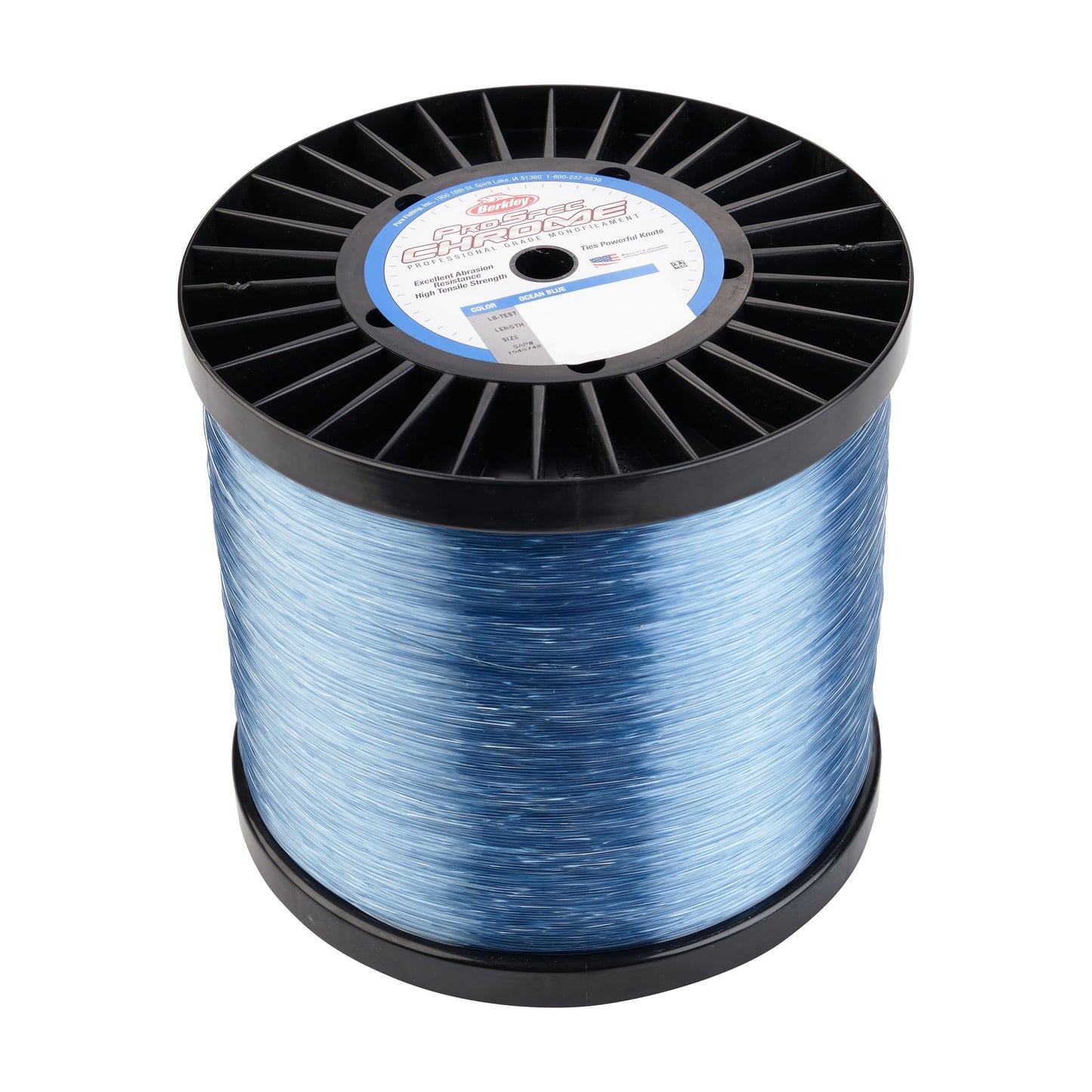 Berkley ProSpec Chrome, Ocean Blue, 80lb 36.2kg Fishing Line