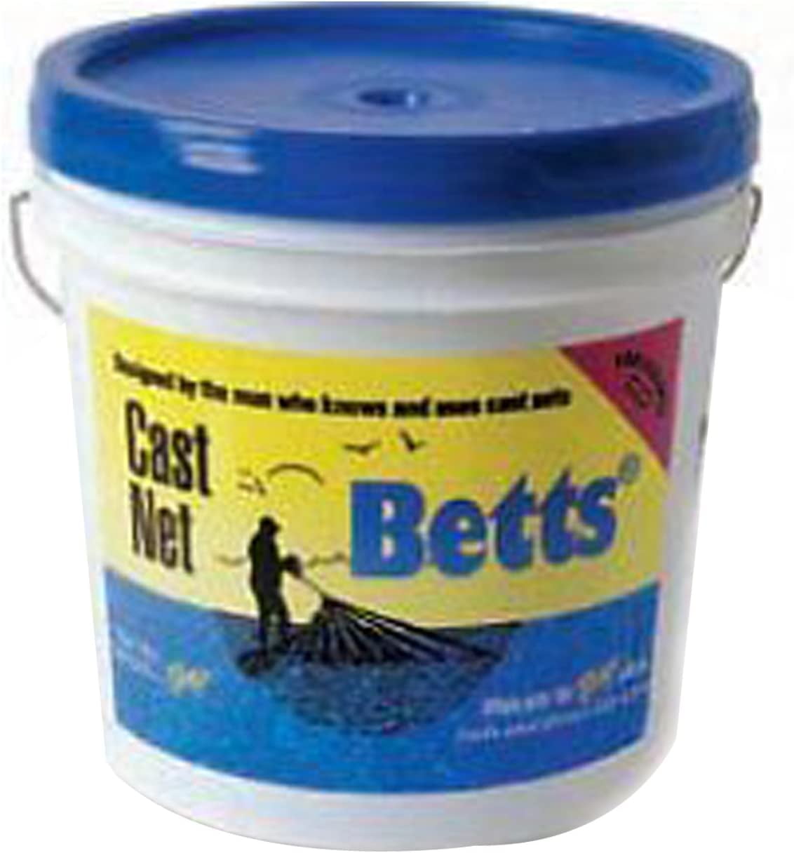 Betts 24-6 Super Pro Bait Mono Cast Panel Net Size 6 1/4-Inch Mesh Clear Finish