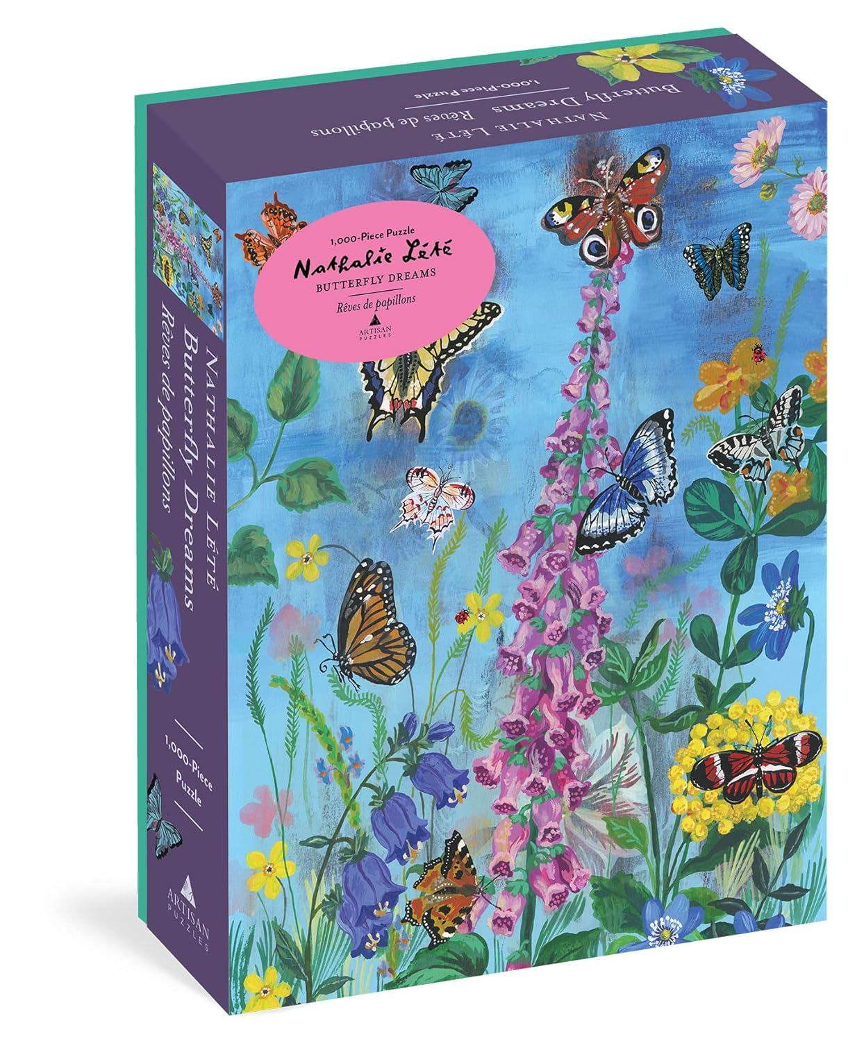 {Workman Publishing} Nathalie Lété Jigsaw Puzzle :: 1,000 Piece :: Butterfly Dreams