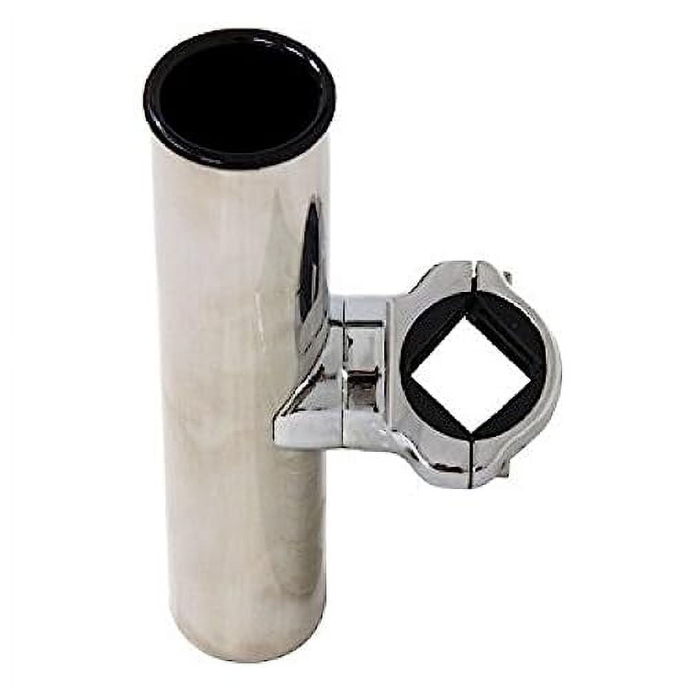 CE Smith Pontoon Square Rail Adjustable ClampOn Rod Holder