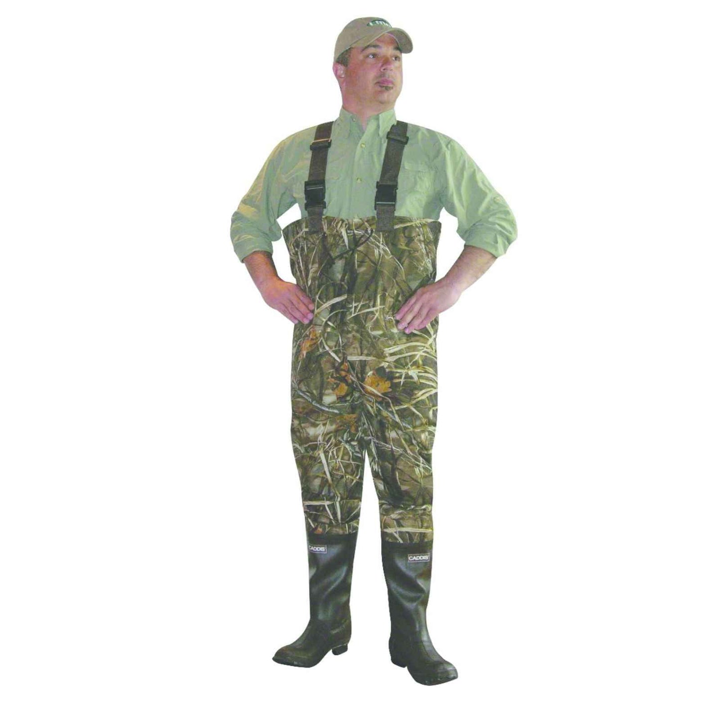 Caddis Chest Wader Max5 2 Ply Nylon/Rubber Size:8 WFW7907W-8