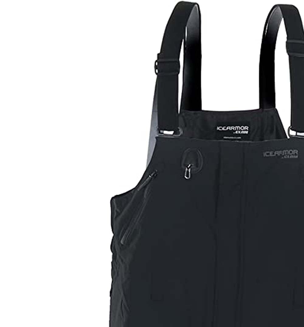 Clam Icearmor Ascent Float, Black Bib, 4X-Large