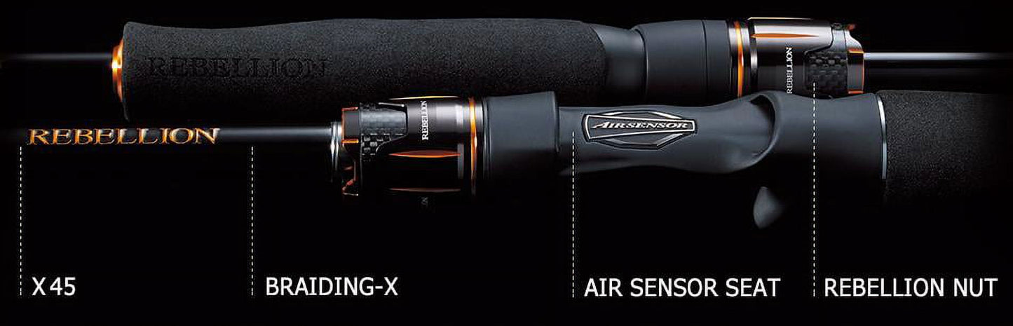 Daiwa Health Development Rebellion Casting Rod REBELLION 731HFB 7 Ft. 3 In.