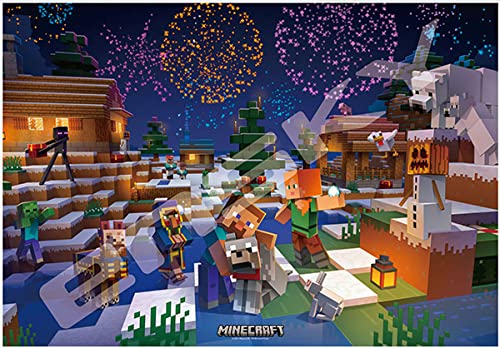 Ensky 1000 Piece Minecraft Jigsaw Puzzle 51x73.5cm 1000T-300