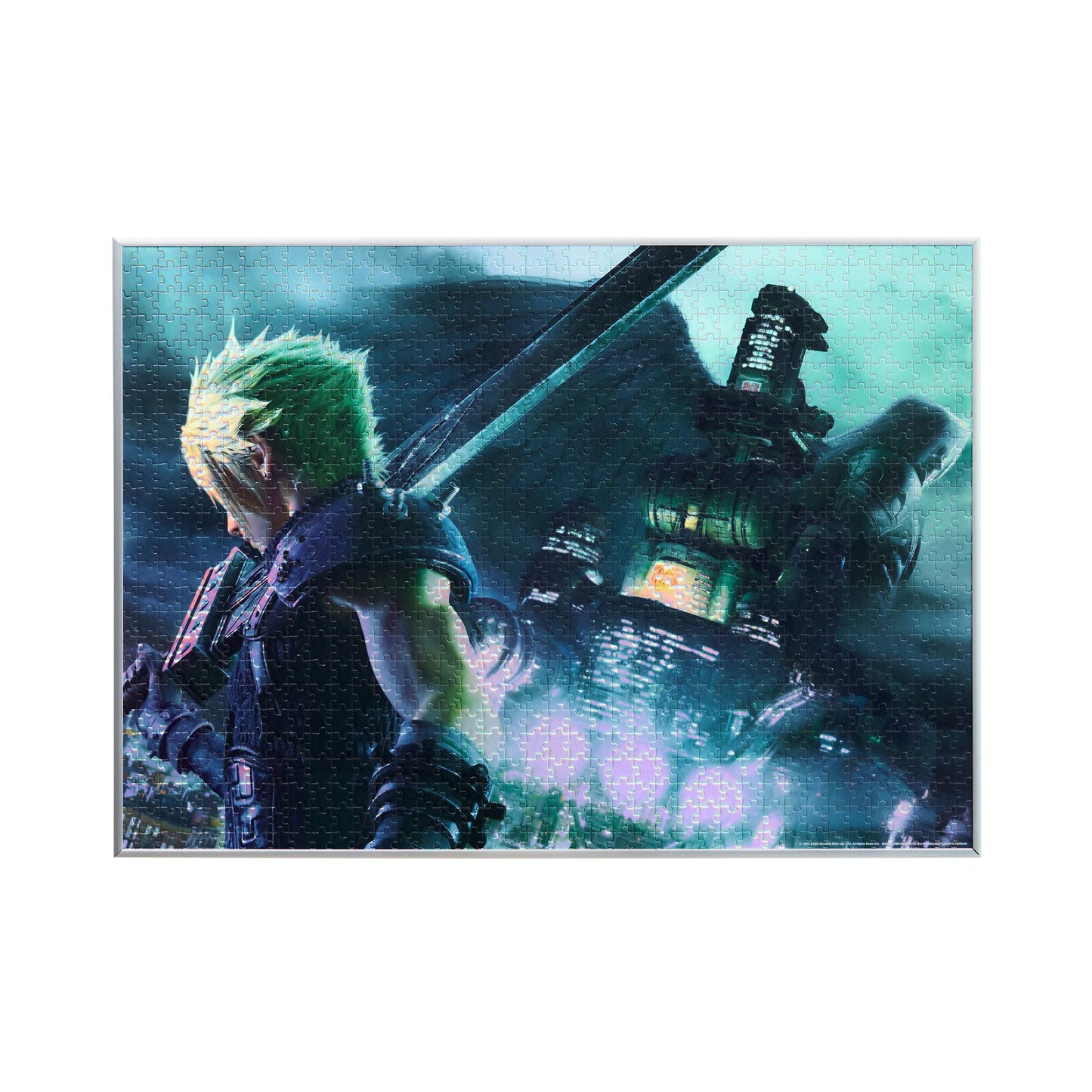 Square Enix Final Fantasy Vii Remake 1000 Piece Jigsaw Puzzle Key Art Cloud & Sephiroth Black - Japan