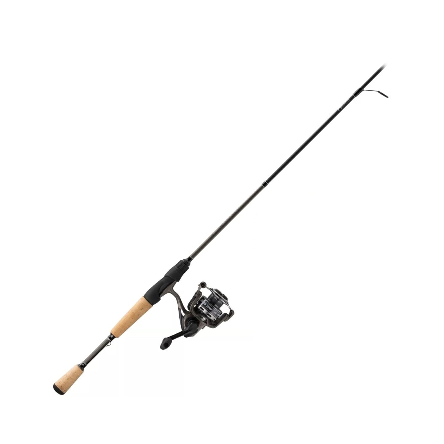 Lew's Speed Spin Spinning Reel and Fishing Rod Combo, 7-Foot Rod, Size 30 Reel, Black