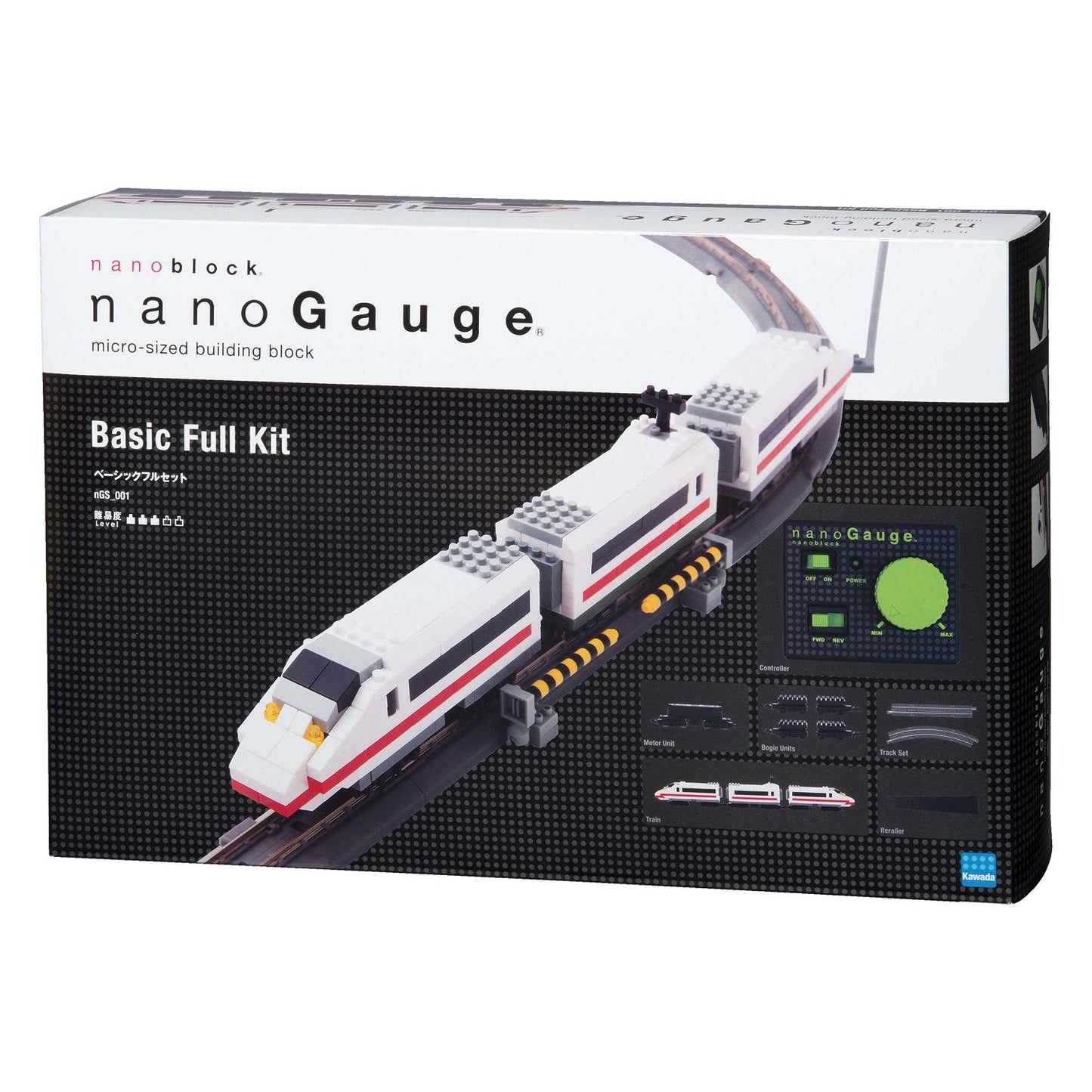 KAWADA Ngs-001 Nanoblock Nanogauge Basic Full Set