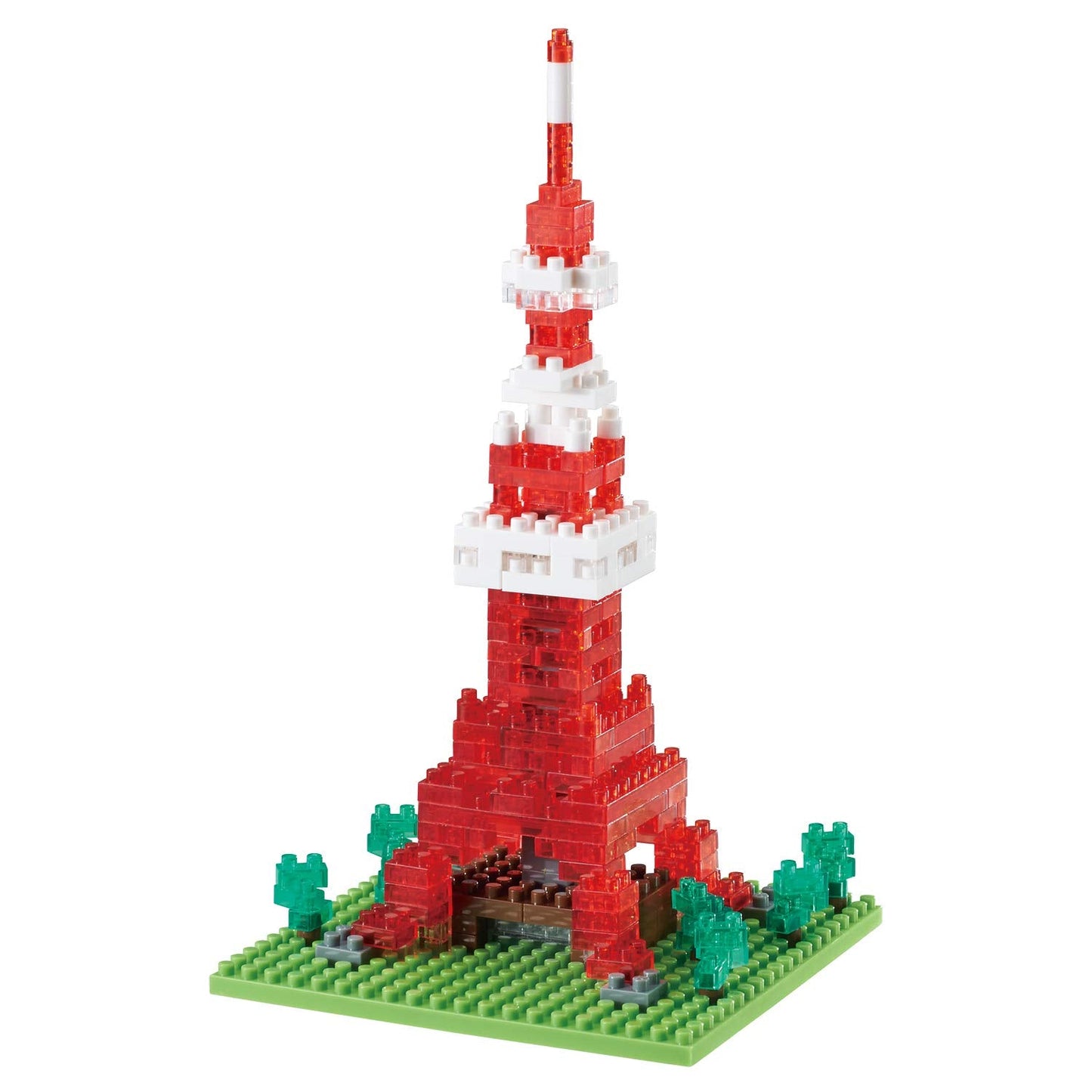 KAWADA Nbh_001R Nanoblock 10Th Anniversary Tokyo Tower Transparent Ver.