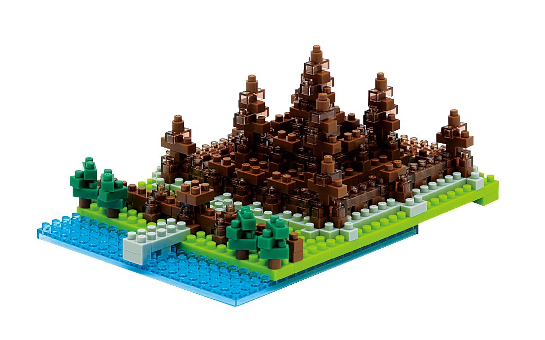 KAWADA Nbh-032 Nanoblock Angkor Wat