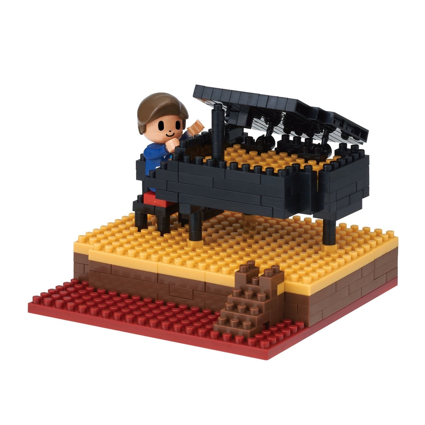 KAWADA Nbh-167 Nanoblock Stories Collection With Nanobbit Piano