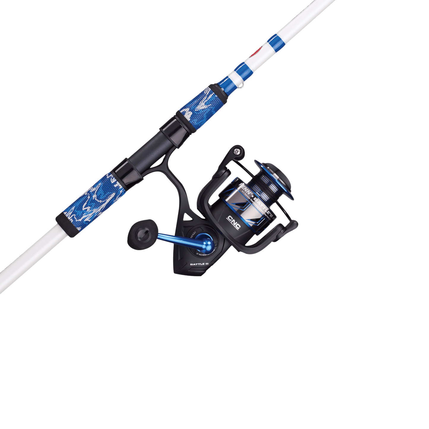 PENN 7' Battle III LE 1-Piece Spinning Combo, Reel Size 4000