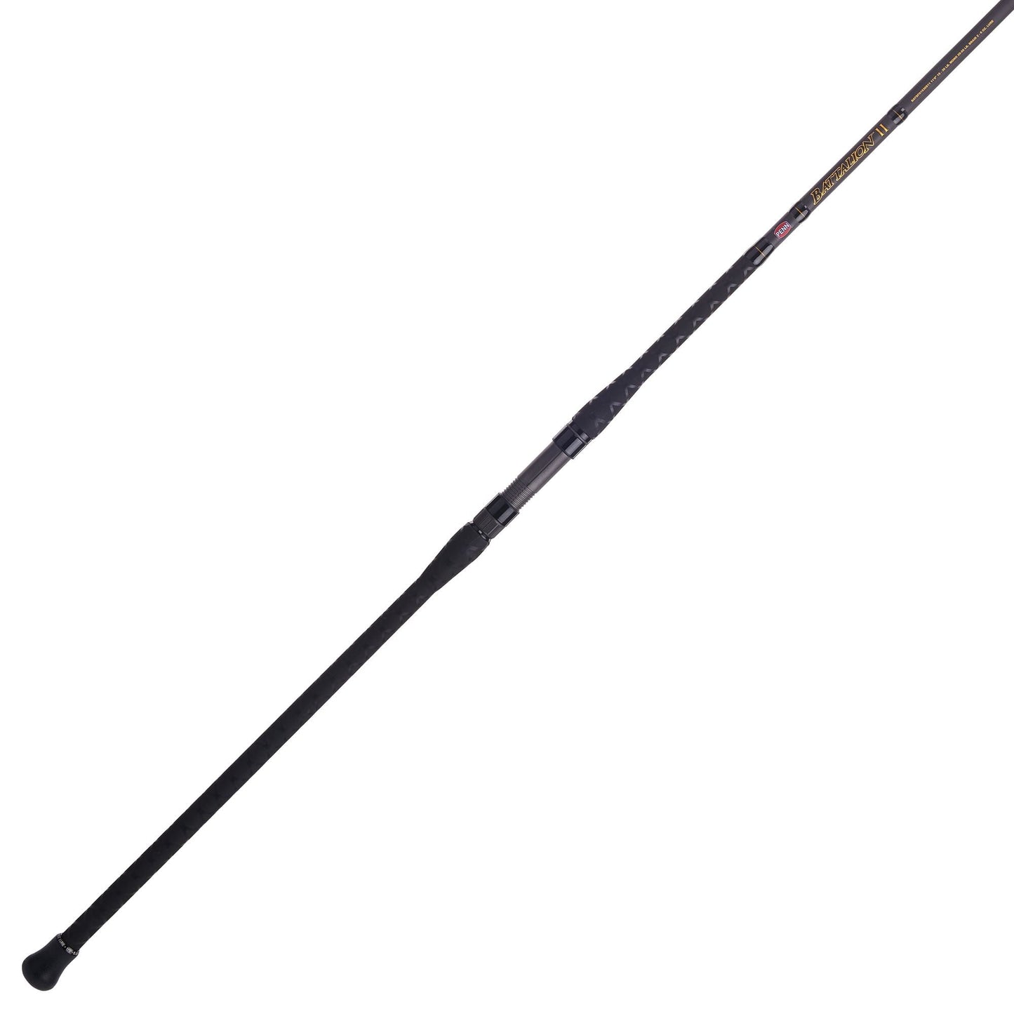 PENN Battalion II 11¡¯. Surf Spinning Rod; 2 Piece Fishing Rod