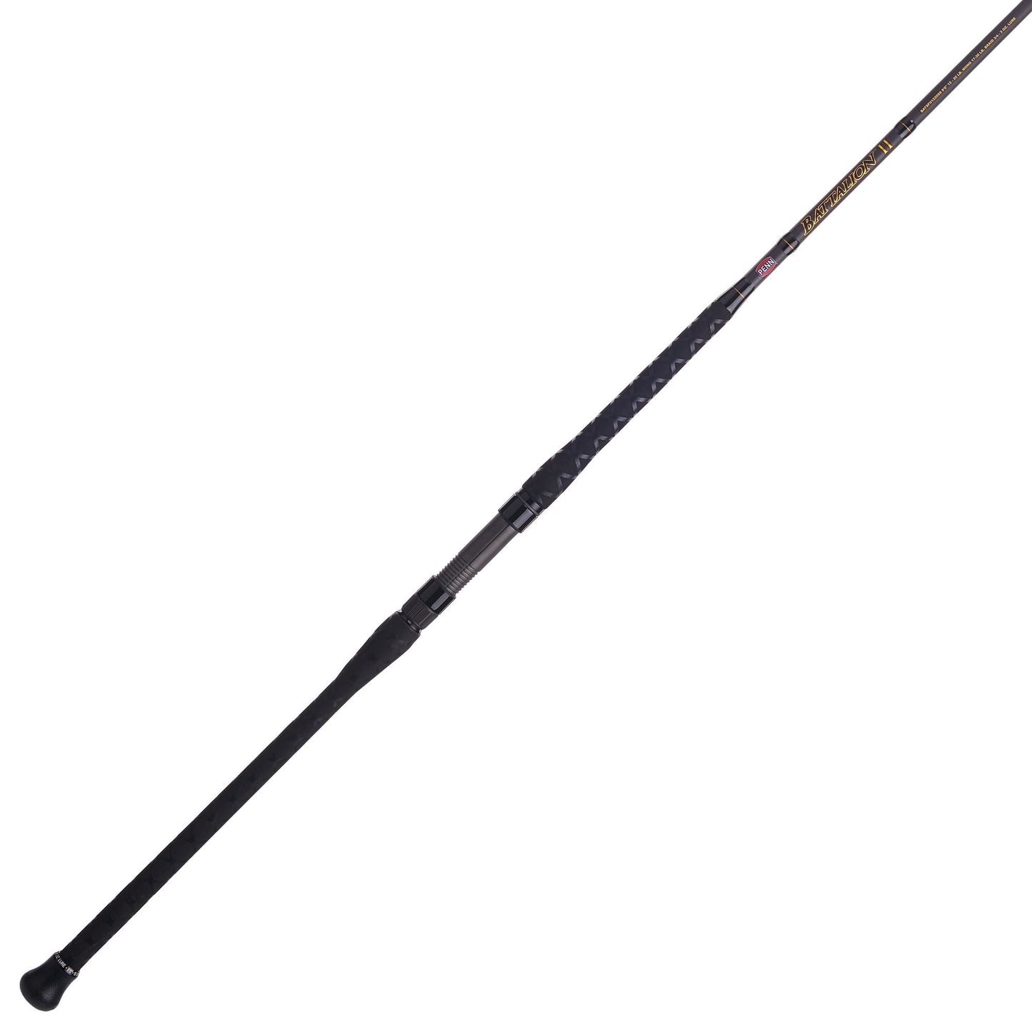 PENN Battalion II 8¡¯. Surf Spinning Rod; 2 Piece Fishing Rod
