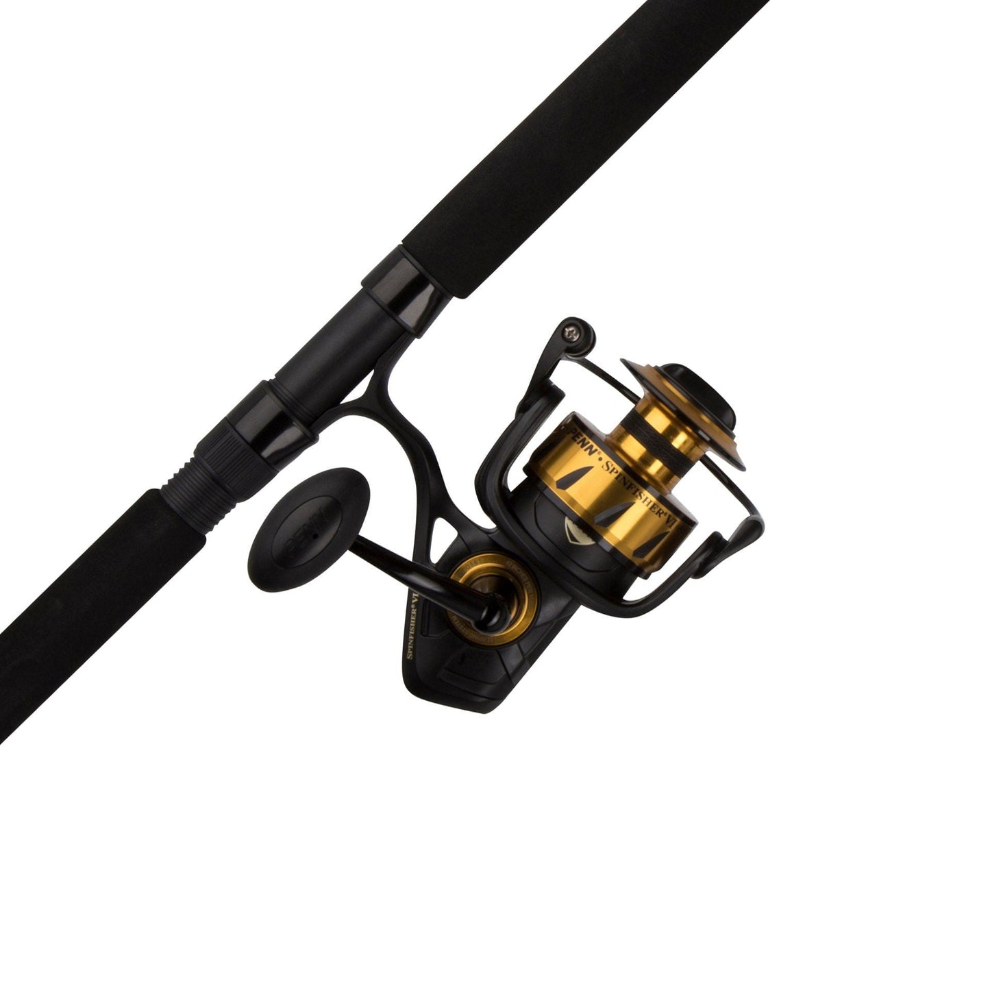 PENN Spinfisher VI Fishing Rod and Reel Spinning Combo, 6'6' 1PC MH, 6500