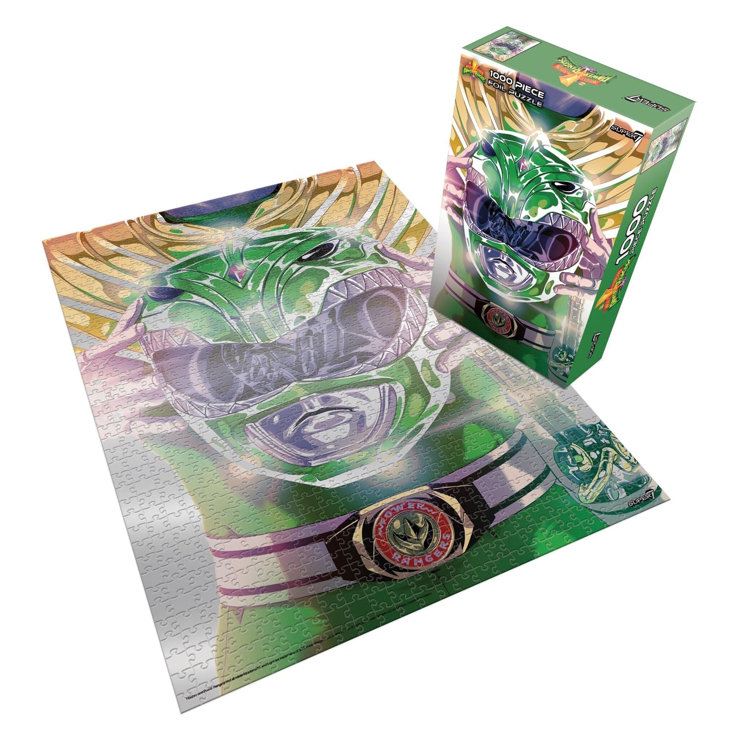 Mighty Morphin Power Rangers Puzzles - Green Ranger