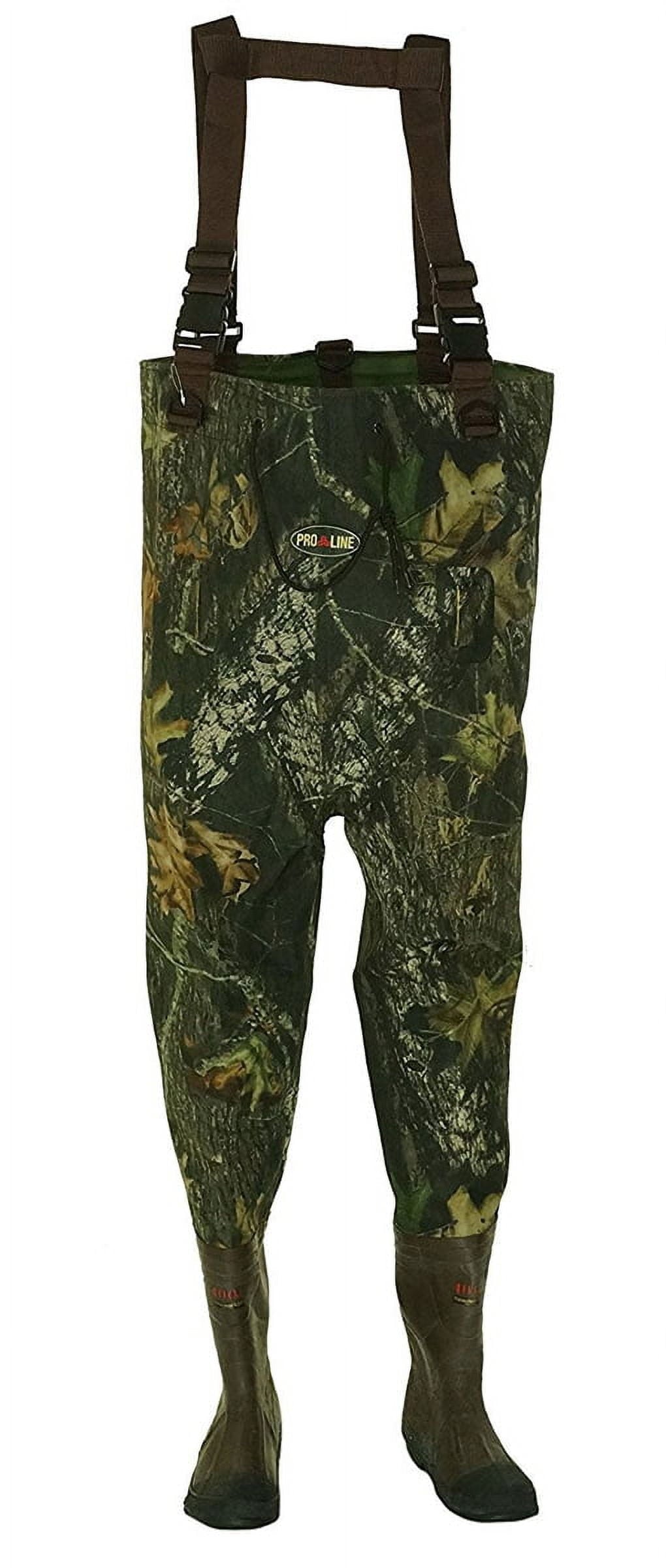 Pro Line Men's Teal: 2 Ply Chest Wader - Sunrise - Size 8