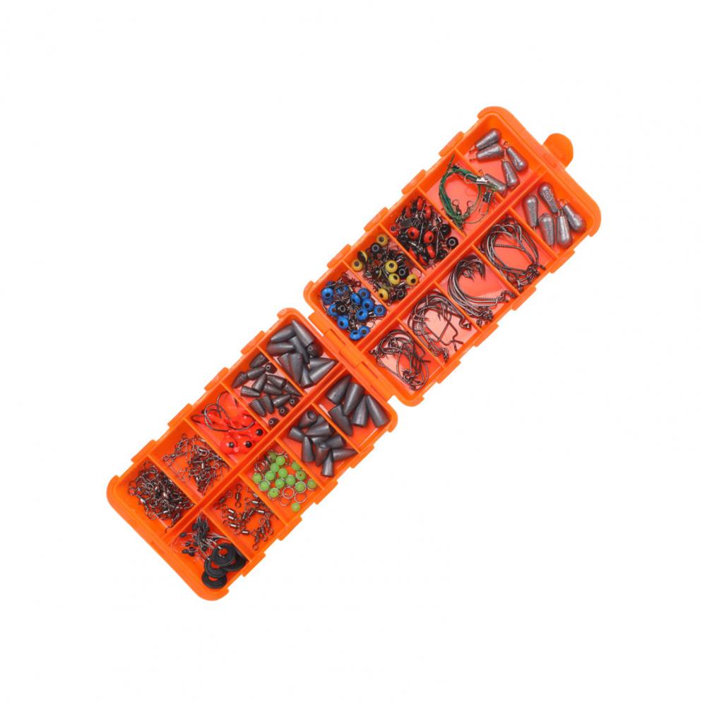 Fishing Gear Set 231Pcs/Set Exquisite Universal Portable Bass Fishing Tool Kit Accessories Fishing Supplies