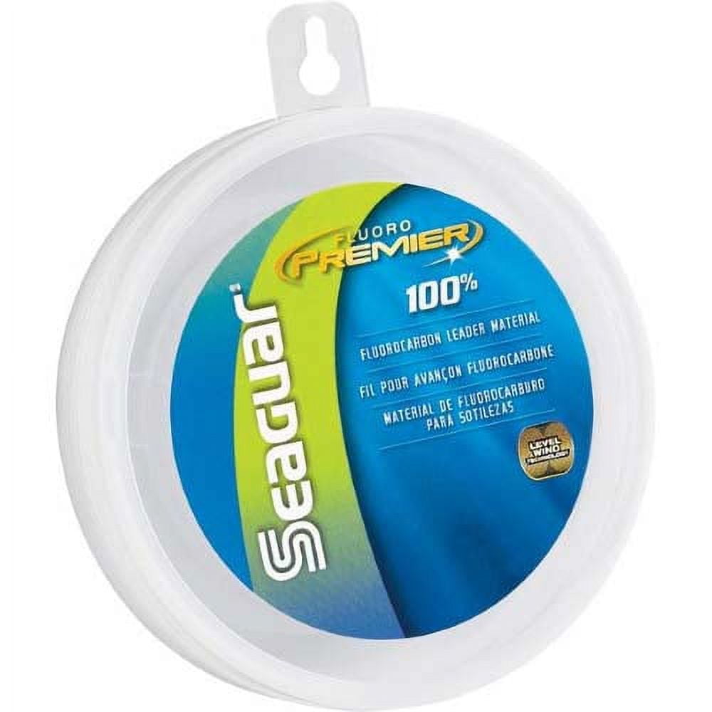 Seaguar Fluoro Premier 100% Fluorocarbon Fishing Line(DSF), 150lbs, 25yds Break Strength/Length - 150FPC25