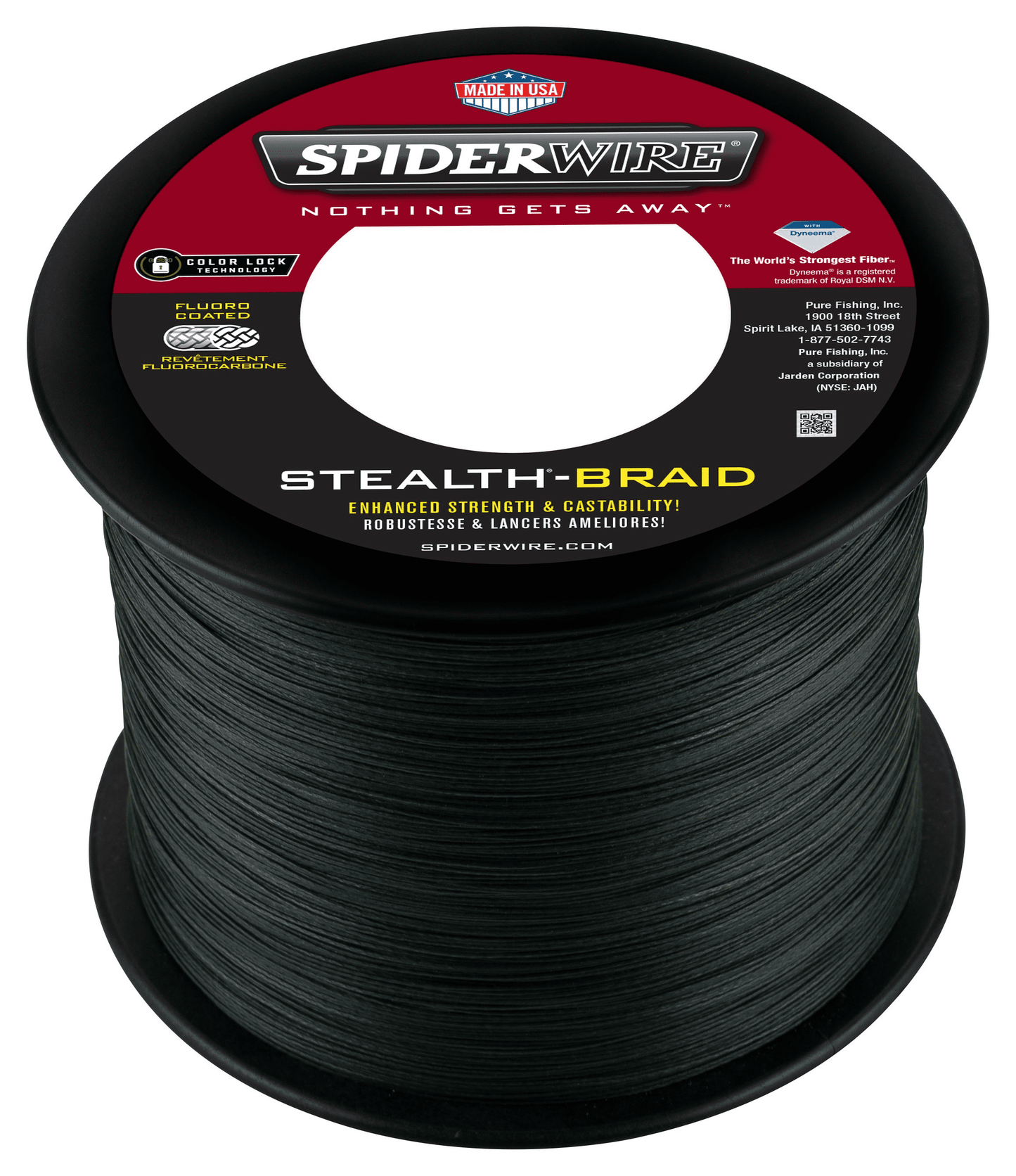 SpiderWire 65lb DuraBraid, 3000yd, Moss Green Fishing Line