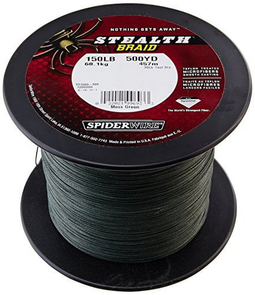 SpiderWire Stealth? Superline, Moss Green, 250lb | 113.3kg Fishing Line