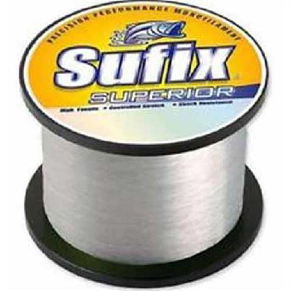 Sufix 648-080 Superior Monofilament Line 80 lb 2890 Yards Clear 4.4Lb
