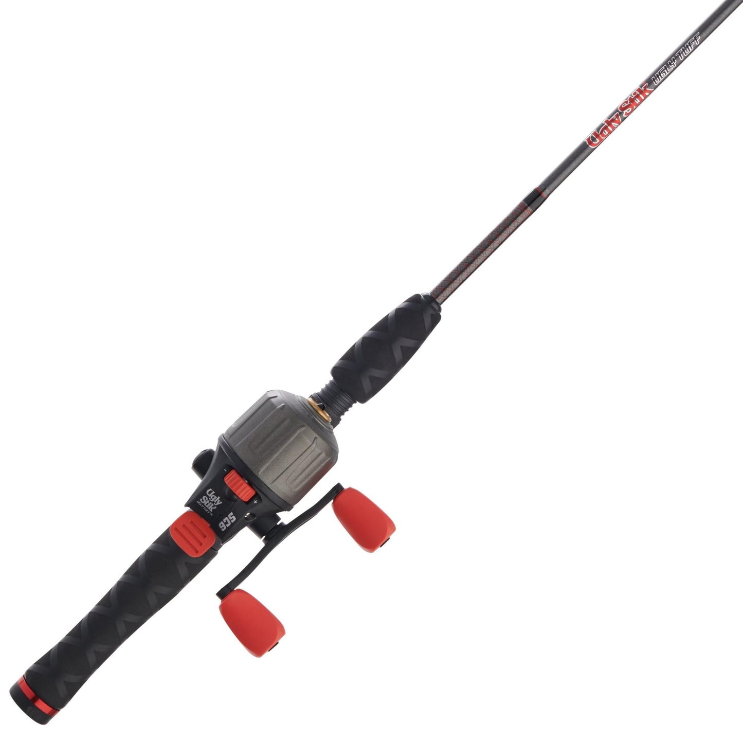 Ugly Stik 6¡¯6¡± Ugly Tuff Fishing Rod and Reel Spincast Combo Medium