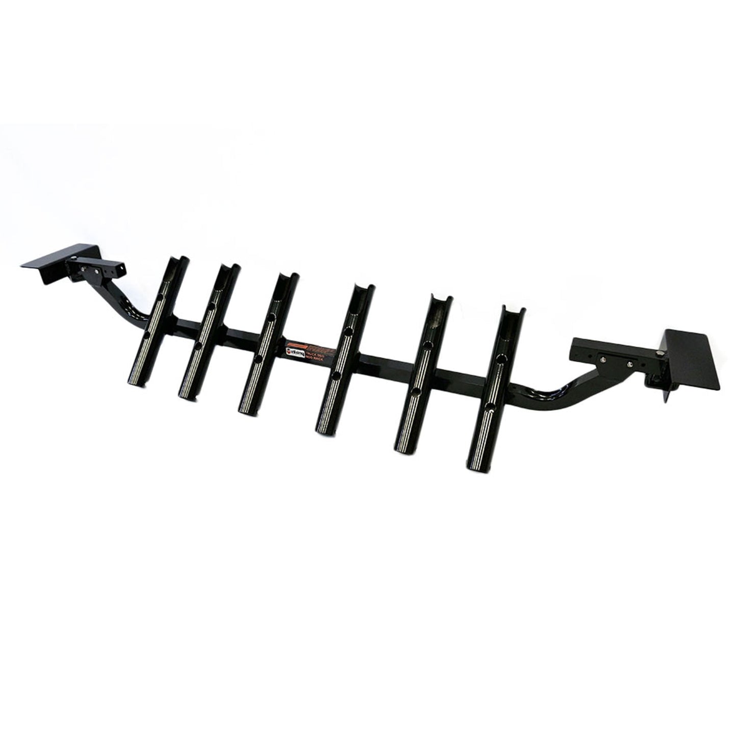 Viking Solutions VFR006 6 Rod Truck Mounted Powder Coat Steel Fishing Rod Rack