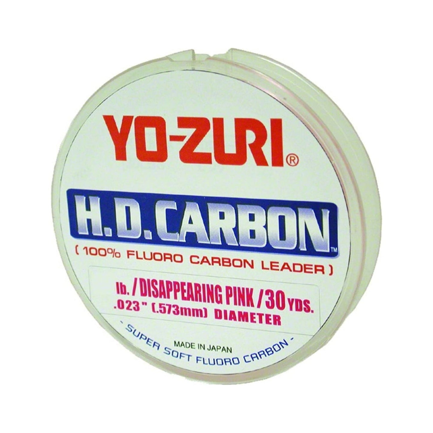 Yo-Zuri HD300 lbDP H.D. Carbon Fluorocarbon Fishing Leader Pink 300 lb 30 Yards