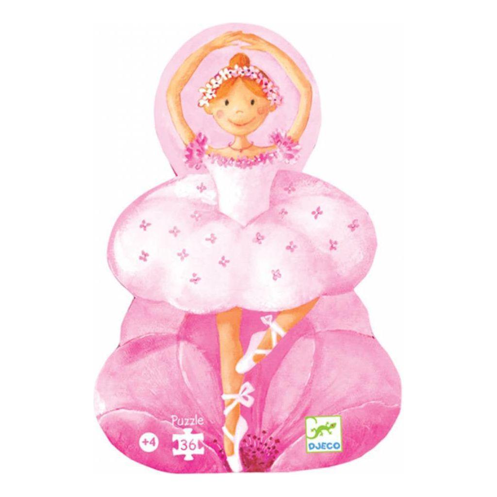 Djeco Silhouette Puzzle Ballerina 36 Pieces