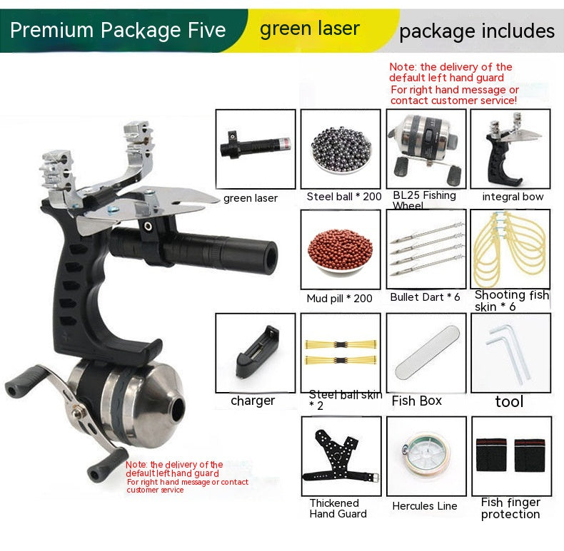 Fish Shooter Infrared Slingshot Fishing Suit GND Products