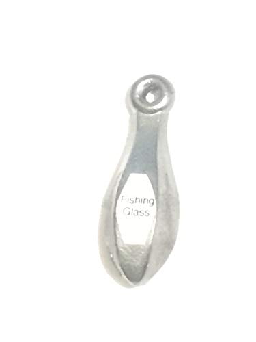 Bank Sinkers 2 oz (Count 100) Sinker Fishing Weight, Fishing Sinkers for Saltwater and Freshwater, Fishing Gear Tackle