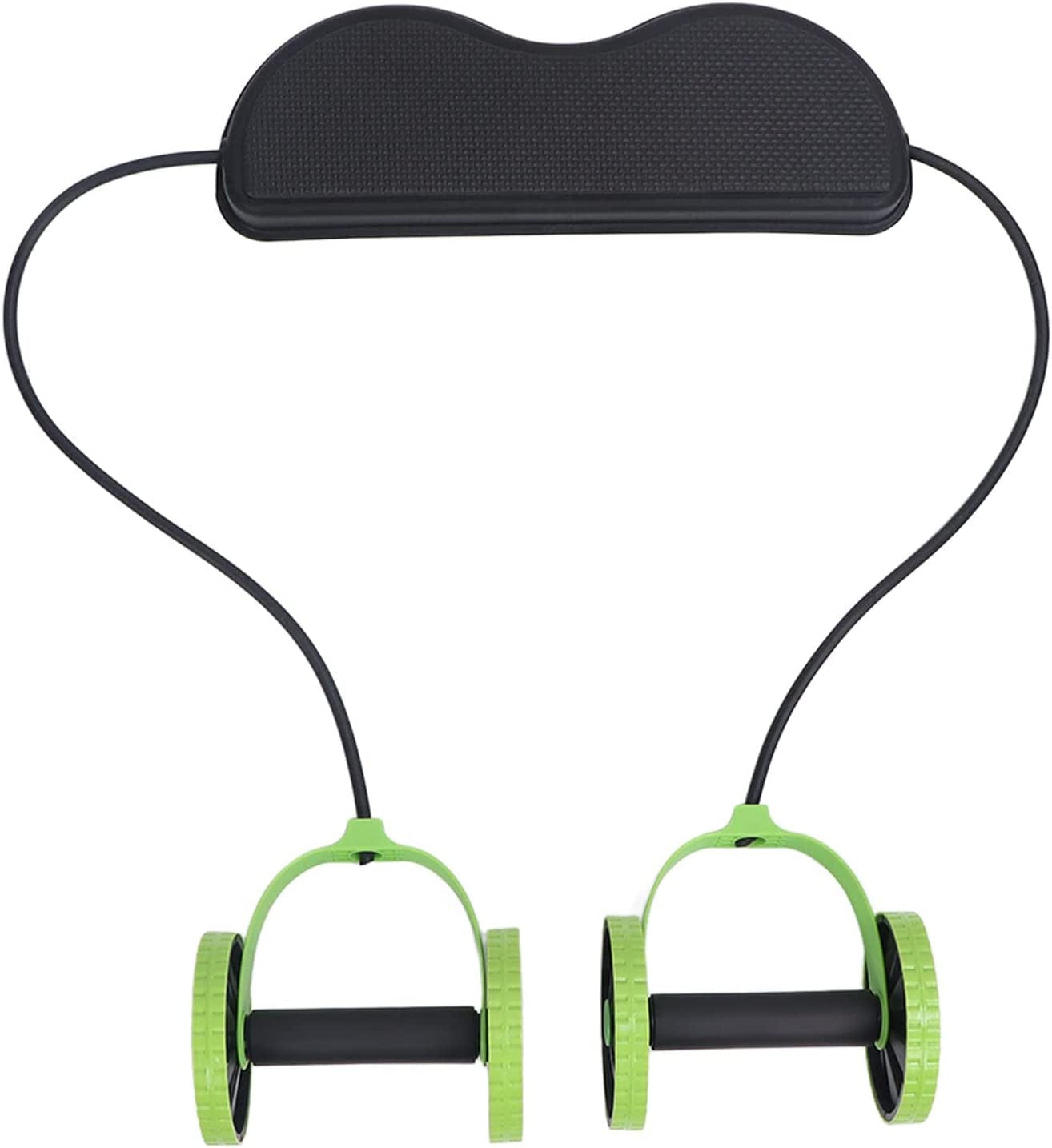 Milltrip Ab Roller Wheel, Roller Wheel Fitness Abdominal Muiti Functions Roller Fitness Equipment Resistance Band for Abdominal & Core Strength Training