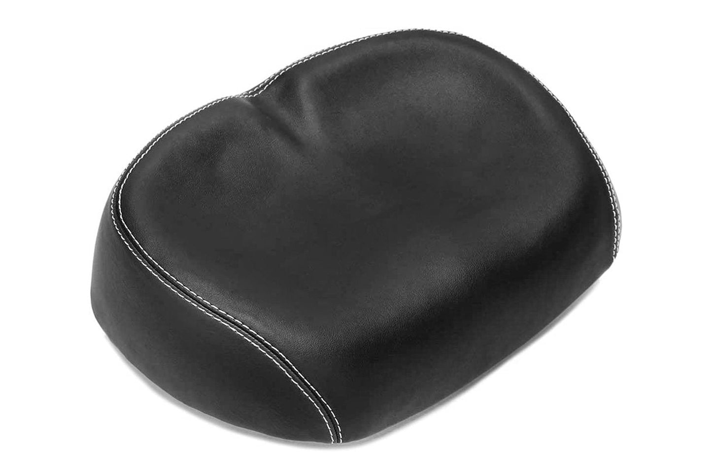 Noseless Wide Large Bike Seat Saddle