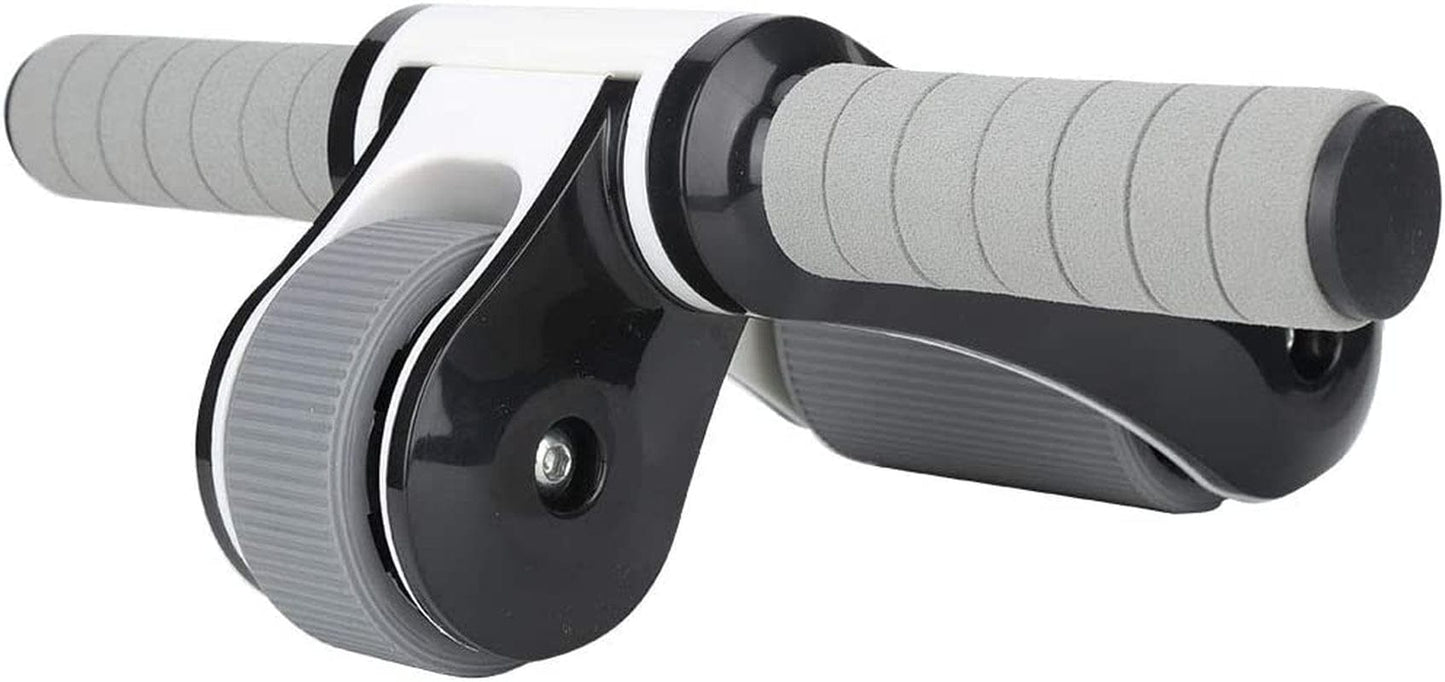 SMICH Abdominal Exercise Roller Wheel, Removable Foldable Ab Roller Wheel for Office for Travel(Black)