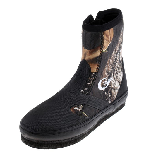 Anti-Skid Spikes Sole Fishing Boots Shoes Waders, River Tracing Shoes, Wade/Wading Shoe, Scuba Diving Zipper Boot - 3 Sizes 10