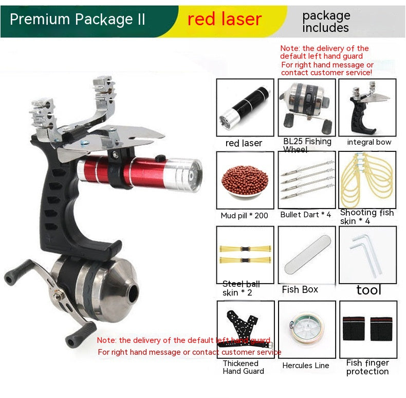 Fish Shooter Infrared Slingshot Fishing Suit GND Products