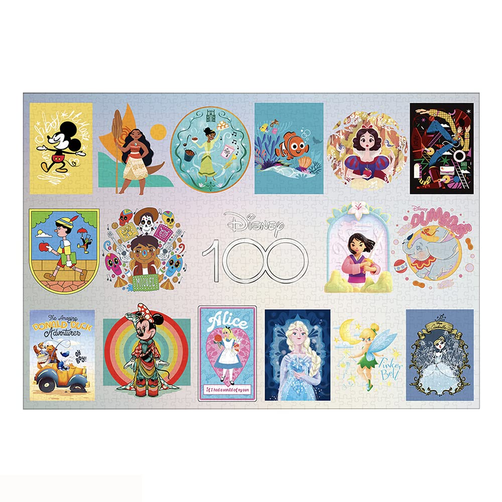 Tenyo 1000 Piece Disney Global Artist Series Jigsaw Puzzle (51X73.5Cm) Made In Japan