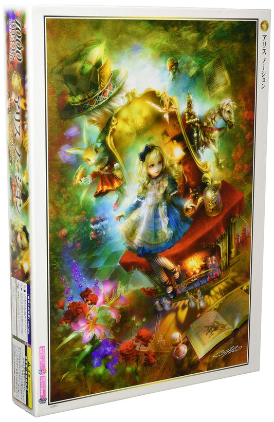 APPLEONE Jigsaw Puzzle 1000-763 Alice In Wonderland 1000 Pieces