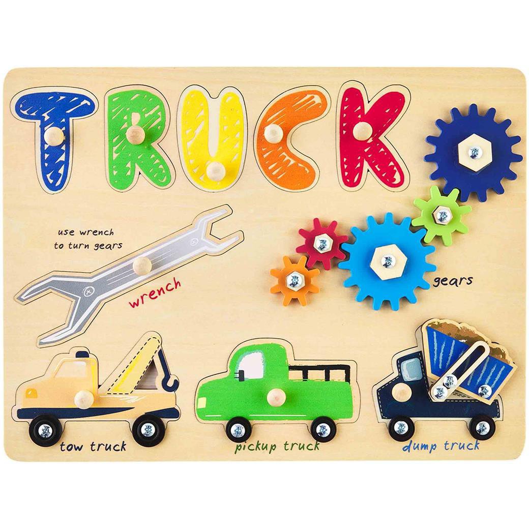 Mud Pie Truck Busy Board Puzzle