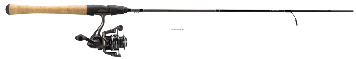 Lew's Speed Spin Spinning Reel and Fishing Rod Combo, 5-Foot 10-Inch 2-Piece HM30 Graphite Blank Rod, Size 10 Reel, Right or Left-Hand Retrieve, Black