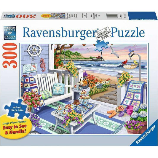 Ravensburger 300 Piece Puzzle Large Format Seaside Sunshine